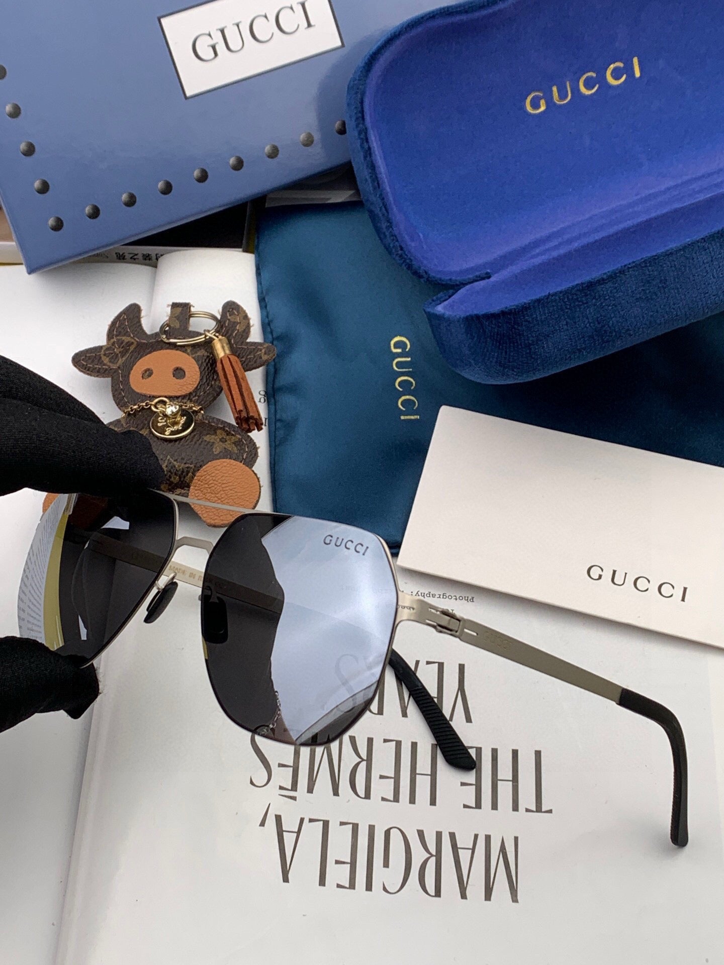 NAVIGATOR FRAME SUNGLASSES G7730 IN METAL