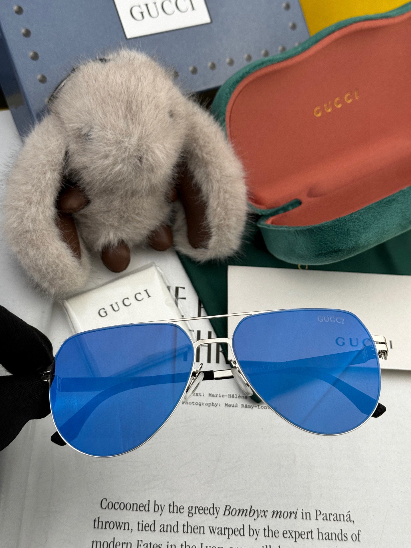 AVIATOR FRAME SUNGLASSES G41805 IN METAL