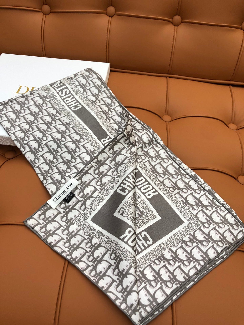 DIOR SCARF 90 IN SILK 704590