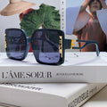 FF DIAMONDS SQUARE FRAME SUNGLASSES 575802 IN ACETATE
